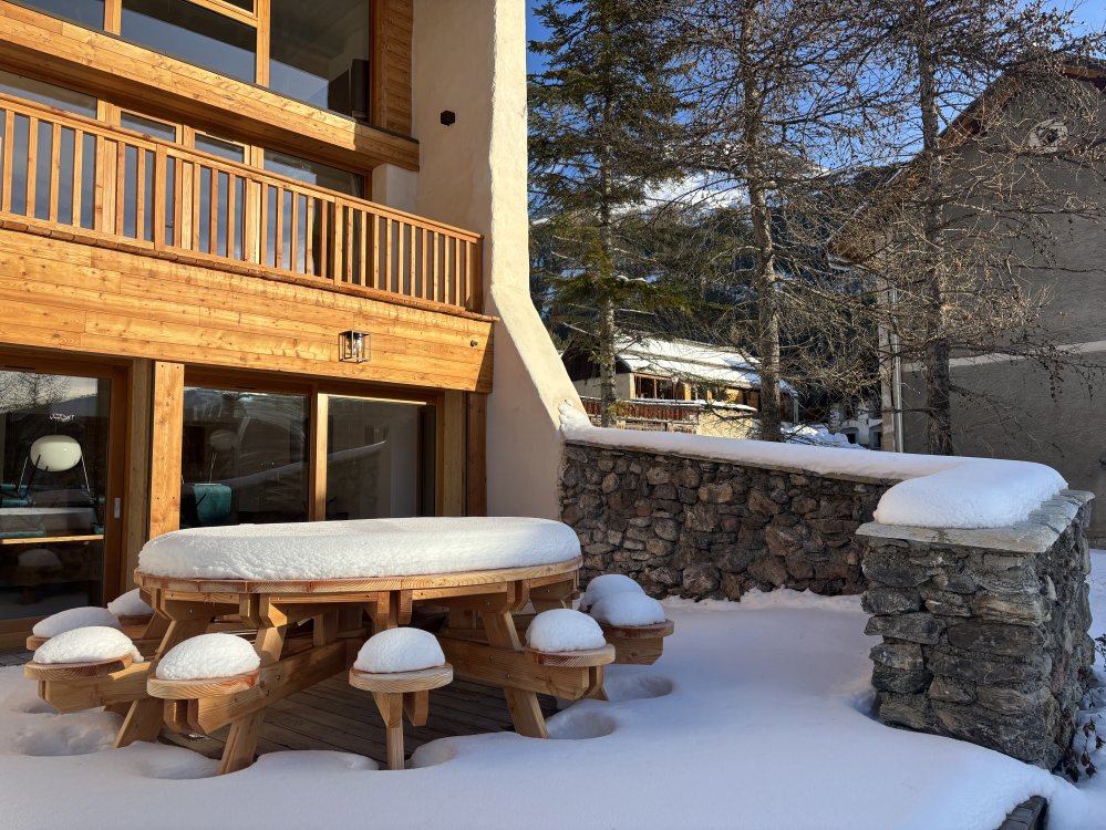 Lumière hivernale éclatante